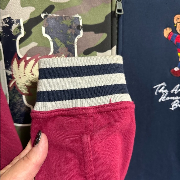 Hustle Gang Zip Up Jacket, Size 3X - Picture 6 of 8